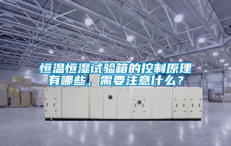 恒溫恒濕試驗箱的控制原理有哪些，需要注意什么？