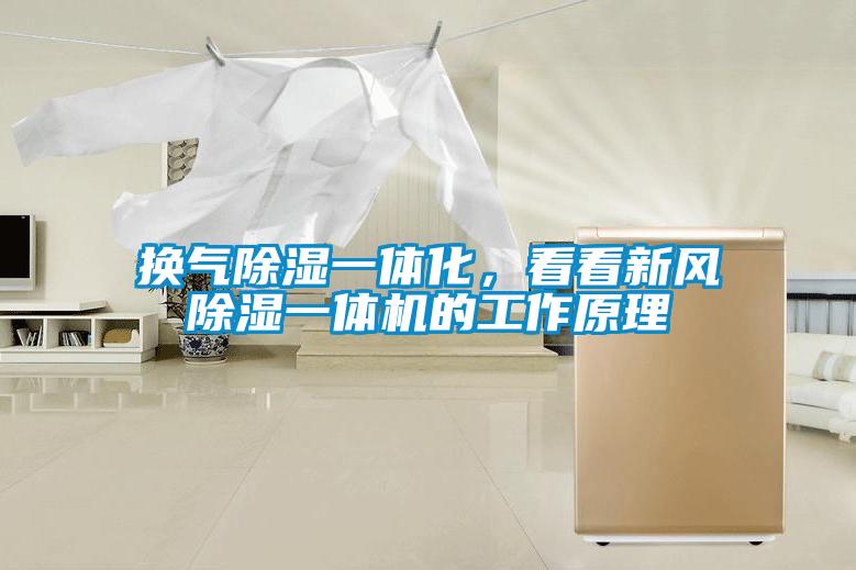換氣除濕一體化，看看新風除濕一體機的工作原理