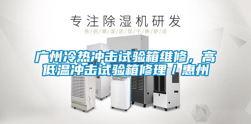 廣州冷熱沖擊試驗箱維修，高低溫沖擊試驗箱修理／惠州
