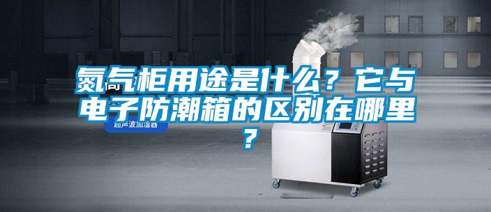 氮氣柜用途是什么？它與電子防潮箱的區別在哪里？