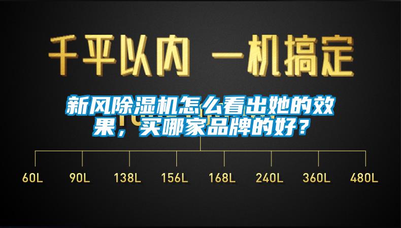 新風除濕機怎么看出她的效果，買哪家品牌的好？