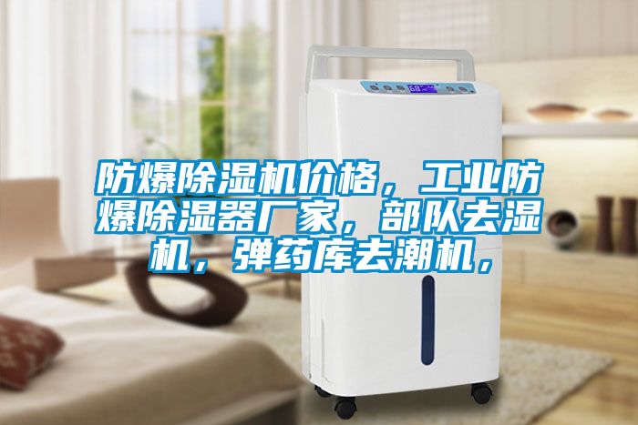 防爆除濕機價格，工業防爆除濕器廠家，部隊去濕機，彈藥庫去潮機，