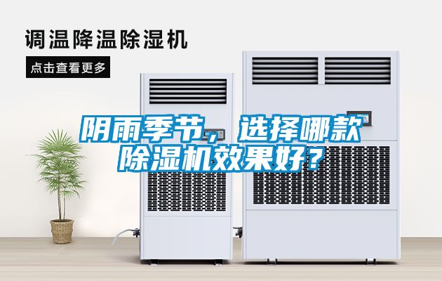 陰雨季節，選擇哪款除濕機效果好？