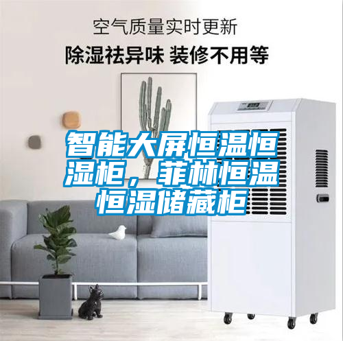 智能大屏恒溫恒濕柜，菲林恒溫恒濕儲藏柜