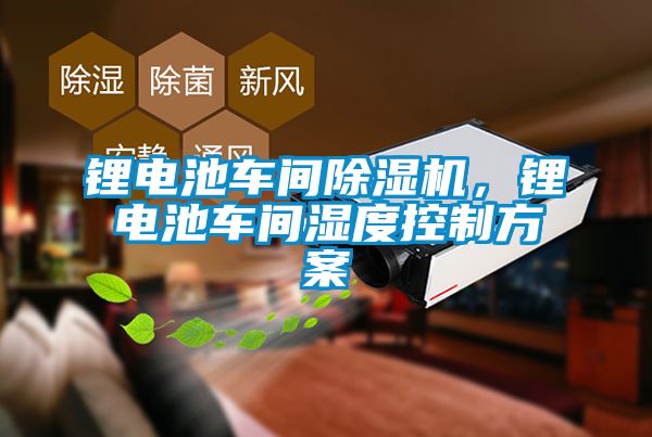 鋰電池車間除濕機，鋰電池車間濕度控制方案