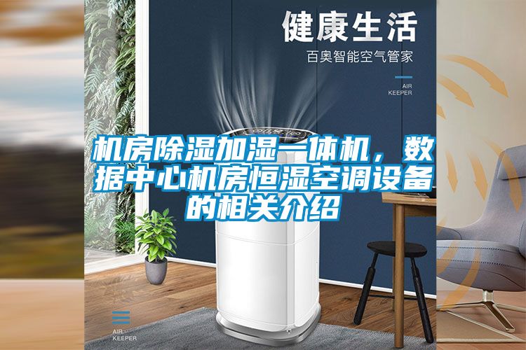 機房除濕加濕一體機，數據中心機房恒濕空調設備的相關介紹