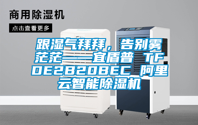 跟濕氣拜拜，告別霧茫?！硕芷?TFDE2B20BEC 阿里云智能除濕機