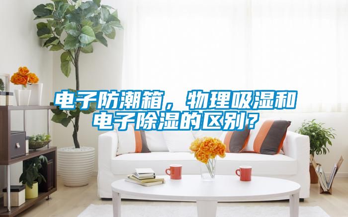 電子防潮箱，物理吸濕和電子除濕的區別？