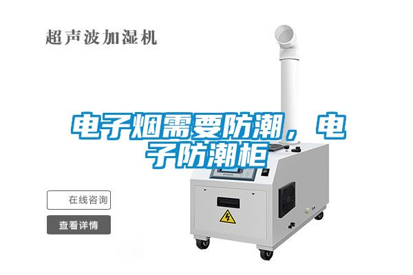 電子煙需要防潮，電子防潮柜