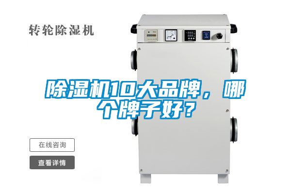 除濕機10大品牌，哪個牌子好？