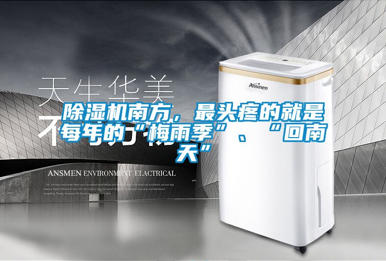除濕機南方，最頭疼的就是每年的“梅雨季”、“回南天”