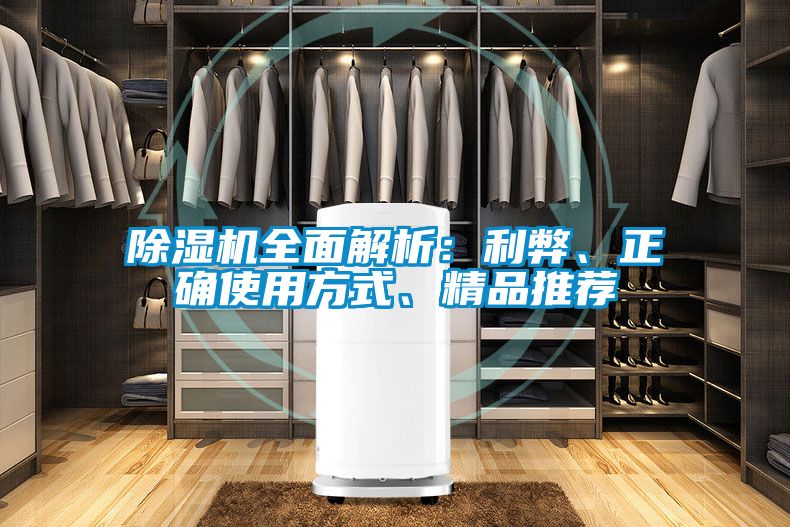 除濕機全面解析：利弊、正確使用方式、精品推薦