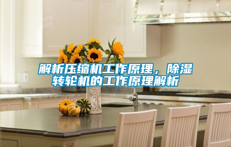 解析壓縮機工作原理，除濕轉輪機的工作原理解析