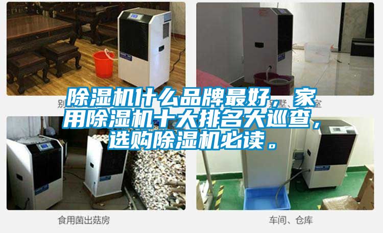 除濕機什么品牌最好，家用除濕機十大排名大巡查，選購除濕機必讀。