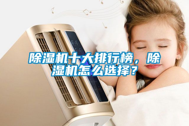 除濕機十大排行榜，除濕機怎么選擇？