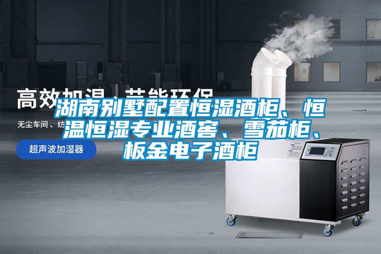 湖南別墅配置恒濕酒柜、恒溫恒濕專業酒窖、雪茄柜、板金電子酒柜