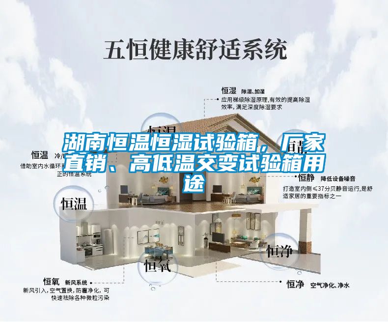 湖南恒溫恒濕試驗箱，廠家直銷、高低溫交變試驗箱用途