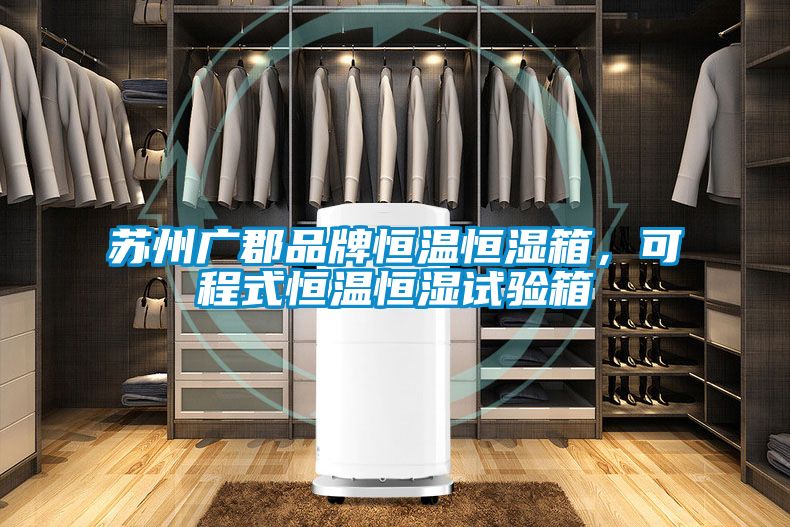 蘇州廣郡品牌恒溫恒濕箱，可程式恒溫恒濕試驗箱