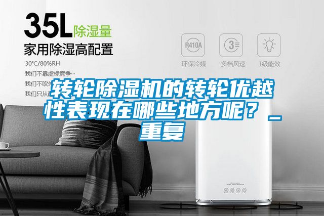 轉輪除濕機的轉輪優越性表現在哪些地方呢？_重復