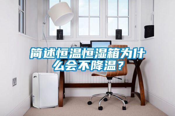 簡述恒溫恒濕箱為什么會不降溫？