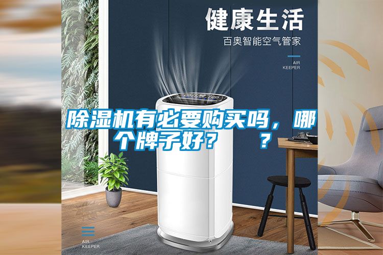 除濕機有必要購買嗎，哪個牌子好？  ？
