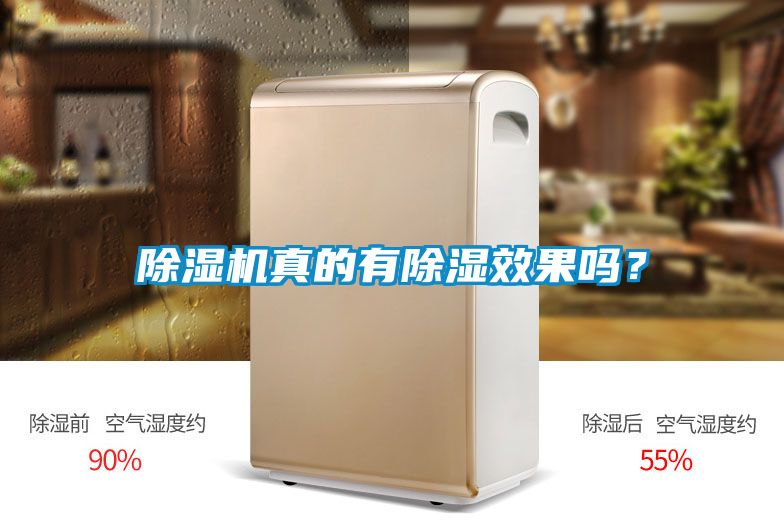 除濕機真的有除濕效果嗎？