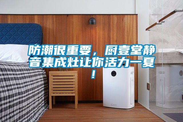 防潮很重要，廚壹堂靜音集成灶讓你活力一夏！