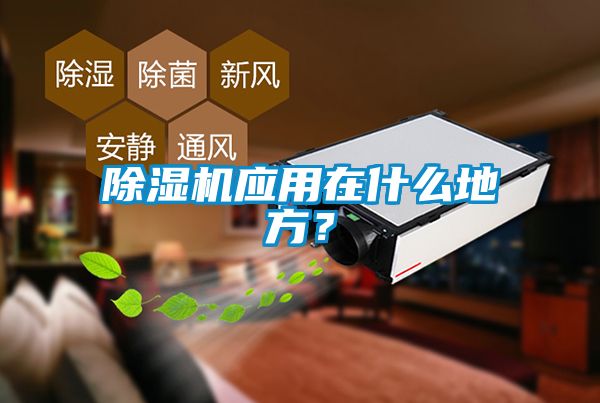 除濕機應用在什么地方？