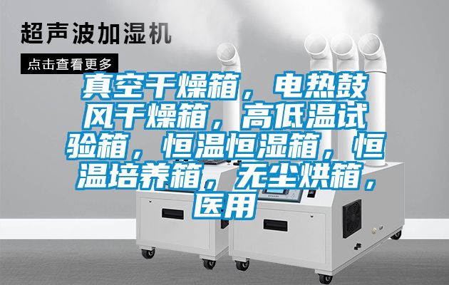 真空干燥箱，電熱鼓風干燥箱，高低溫試驗箱，恒溫恒濕箱，恒溫培養箱，無塵烘箱，醫用