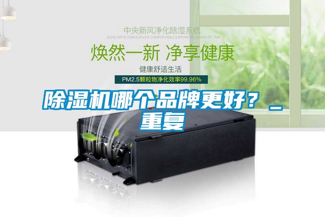 除濕機哪個品牌更好？_重復
