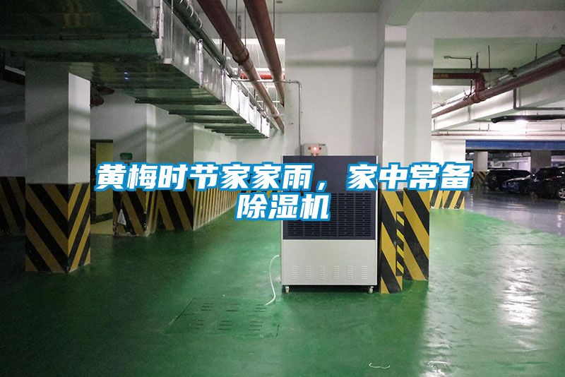 黃梅時節家家雨，家中常備除濕機