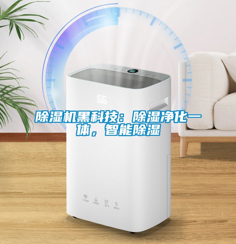 除濕機黑科技：除濕凈化一體，智能除濕