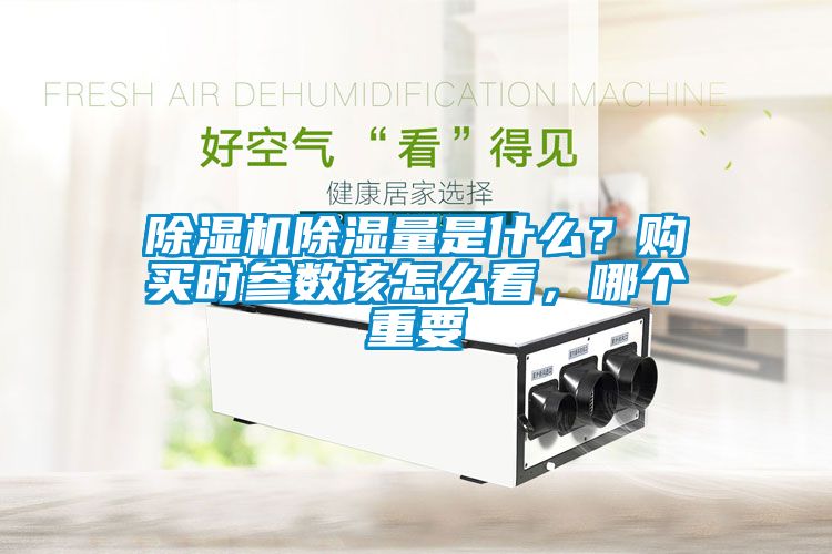除濕機除濕量是什么？購買時參數該怎么看，哪個重要