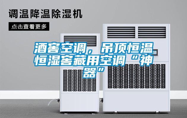 酒窖空調，吊頂恒溫恒濕窖藏用空調“神器”