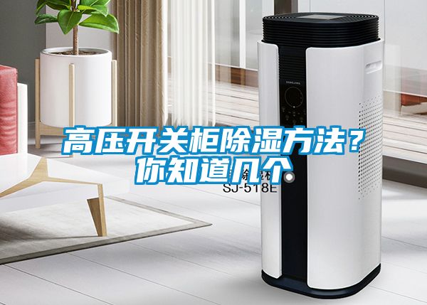 高壓開關柜除濕方法？你知道幾個
