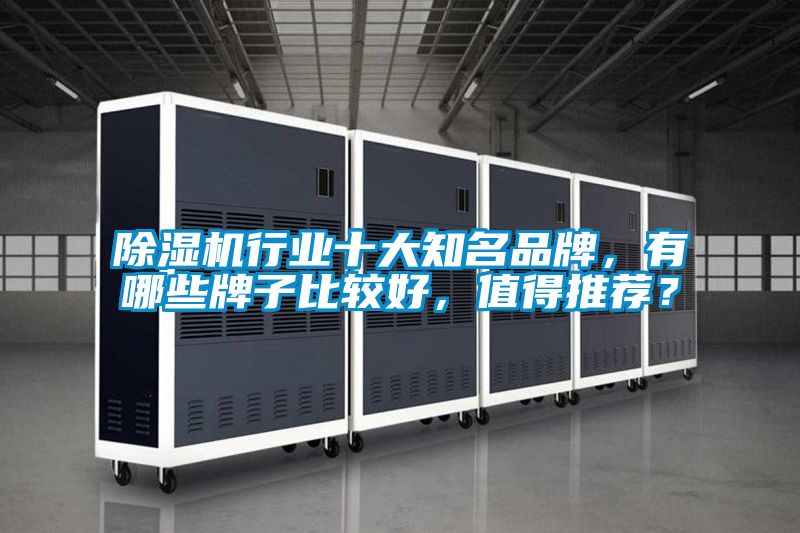 除濕機行業十大知名品牌，有哪些牌子比較好，值得推薦？