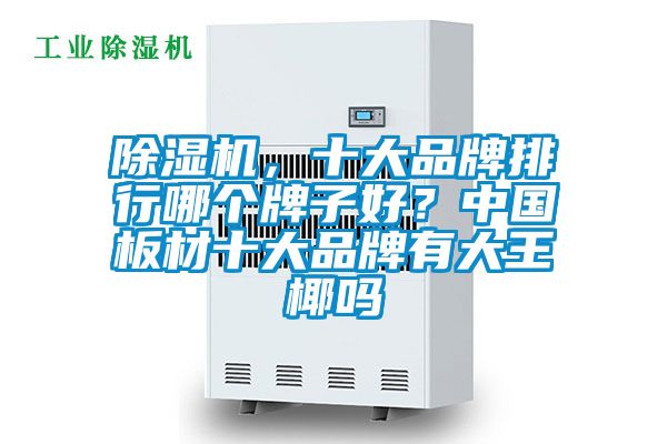 除濕機，十大品牌排行哪個牌子好？中國板材十大品牌有大王椰嗎