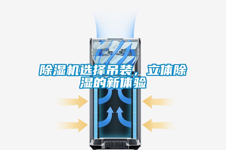 除濕機選擇吊裝，立體除濕的新體驗